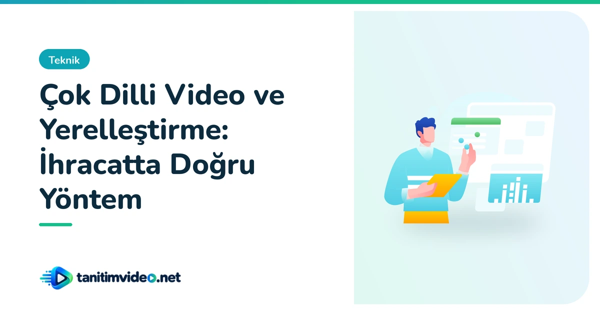 Çok Dilli Video ve Yerelleştirme — Teknik | tanitimvideo.net