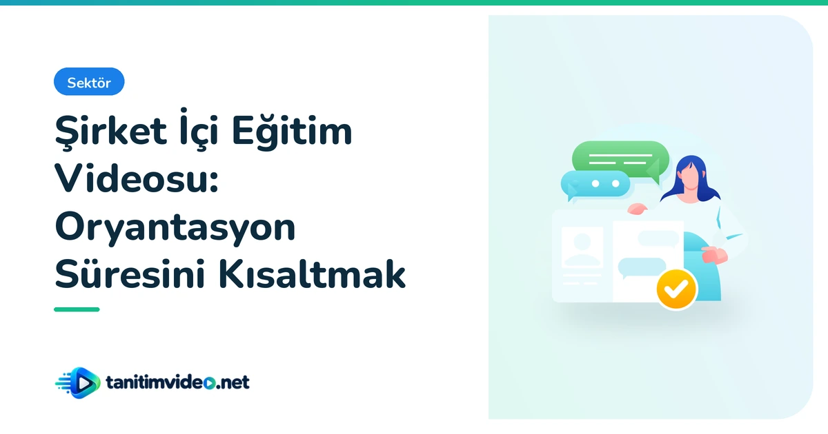 Şirket İçi Eğitim Videosu — Sektör | tanitimvideo.net