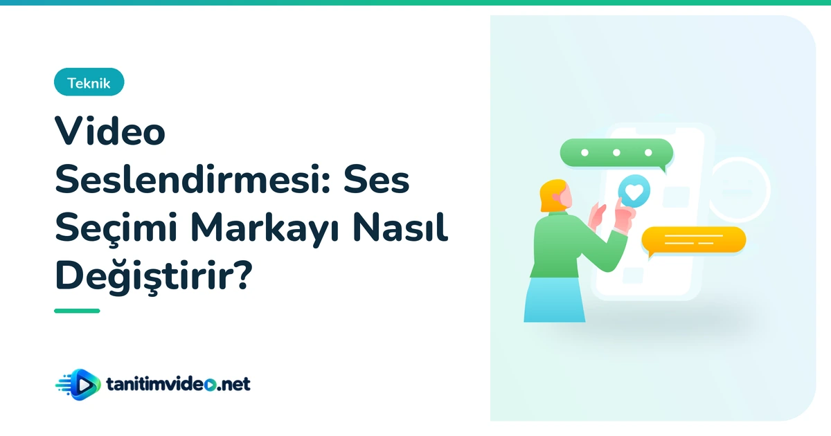 Video Seslendirmesi — Teknik | tanitimvideo.net