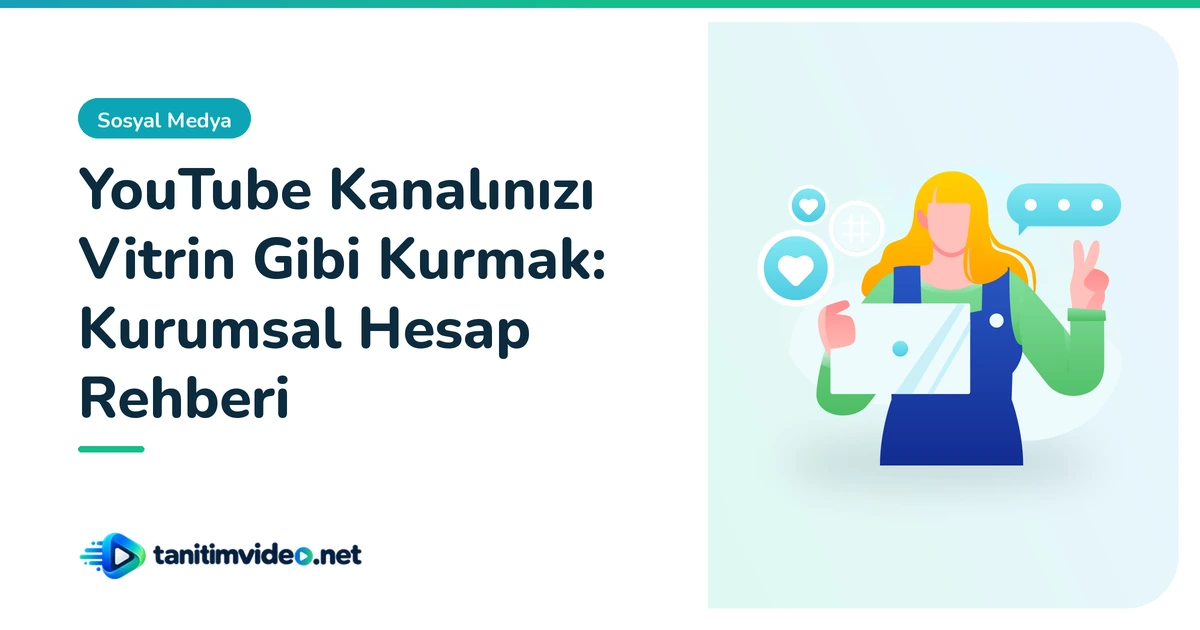YouTube Kanalınızı Vitrin Gibi Kurmak — Sosyal Medya | tanitimvideo.net